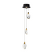 ET2 E11073 Pebble 3-lt 8" LED Pendant, CCT Selectable