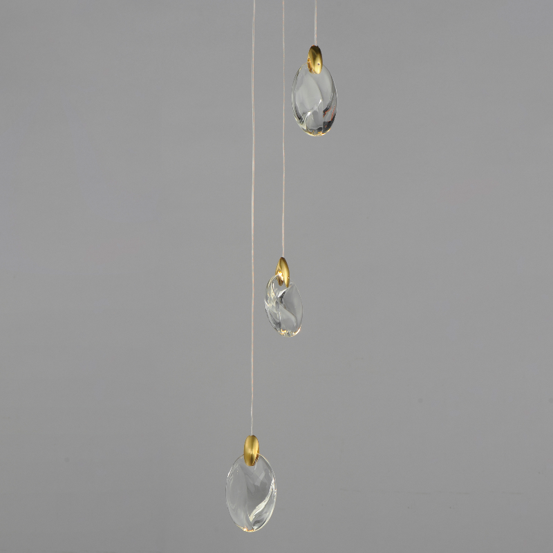 ET2 E11073 Pebble 3-lt 8" LED Pendant, CCT Selectable