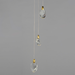 ET2 E11073 Pebble 3-lt 8" LED Pendant, CCT Selectable