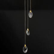 ET2 E11073 Pebble 3-lt 8" LED Pendant, CCT Selectable