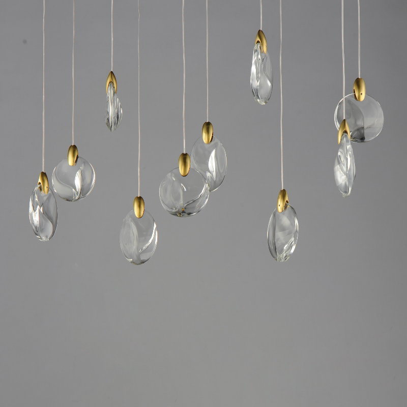 ET2 E11076 Pebble 10-lt 36" LED Pendant, CCT Selectable