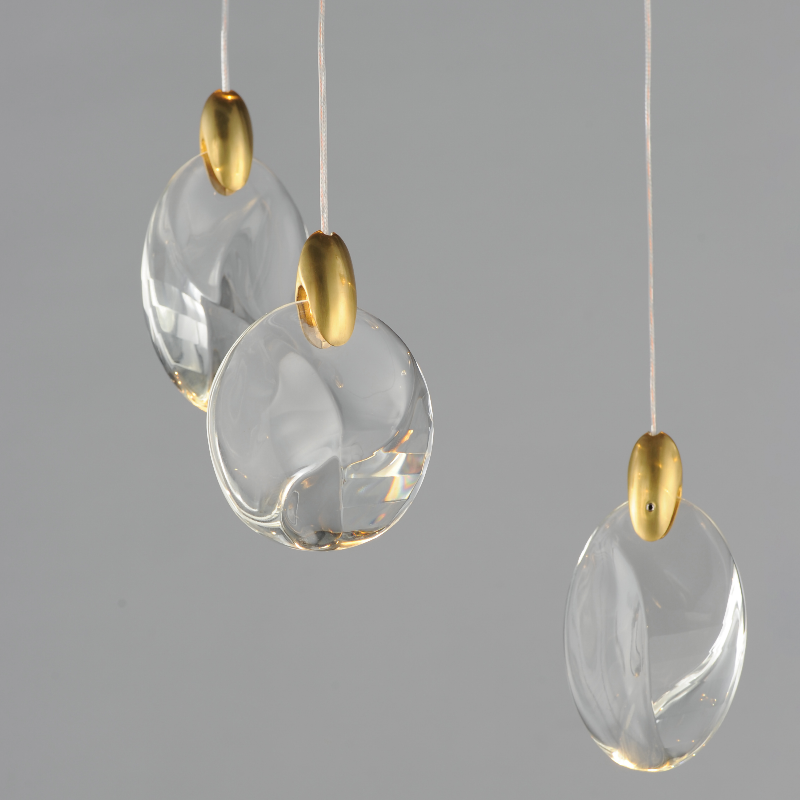 ET2 E11076 Pebble 10-lt 36" LED Pendant, CCT Selectable