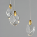 ET2 E11076 Pebble 10-lt 36" LED Pendant, CCT Selectable