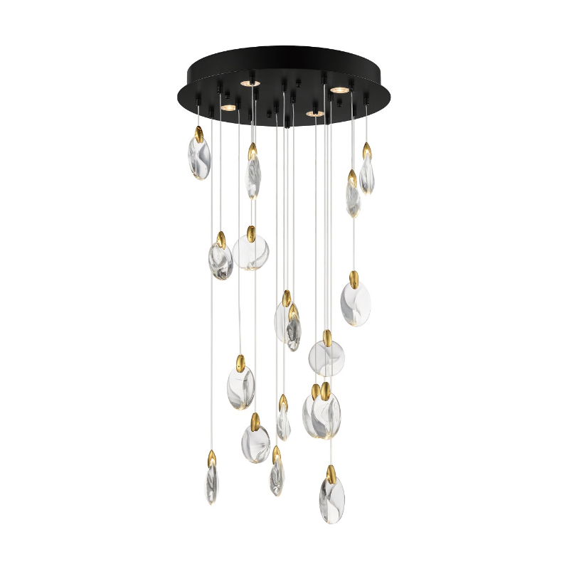 ET2 E11079 Pebble 18-lt 22" LED Pendant, CCT Selectable