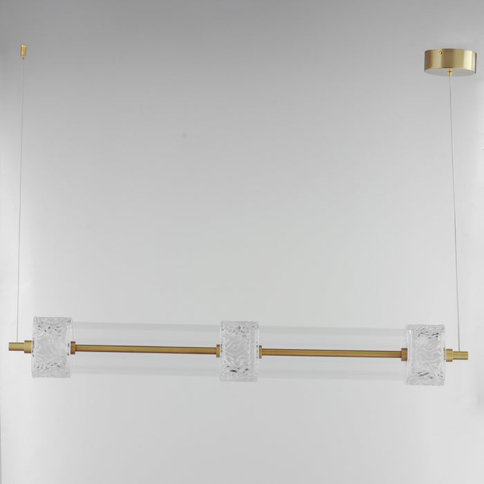 ET2 E11083 Elysian 3-lt 42" LED Linear Pendant
