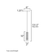 ET2 E11202 Aragon 1-lt 2" LED Pendant