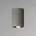ET2 E14370 Pilar 1-lt 5" LED Flush Mount - Greystone