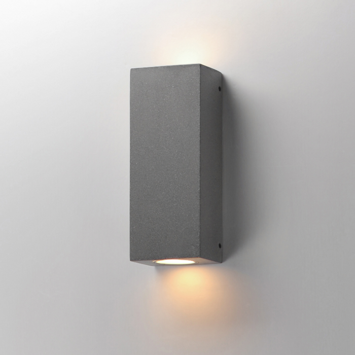 ET2 E14374 Pilar 2-lt 13" Tall LED Outdoor Wall Sconce - Greystone
