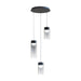 ET2 E21183-142 Highball 3-lt 13" LED Pendant-Graduating Smoke Glass