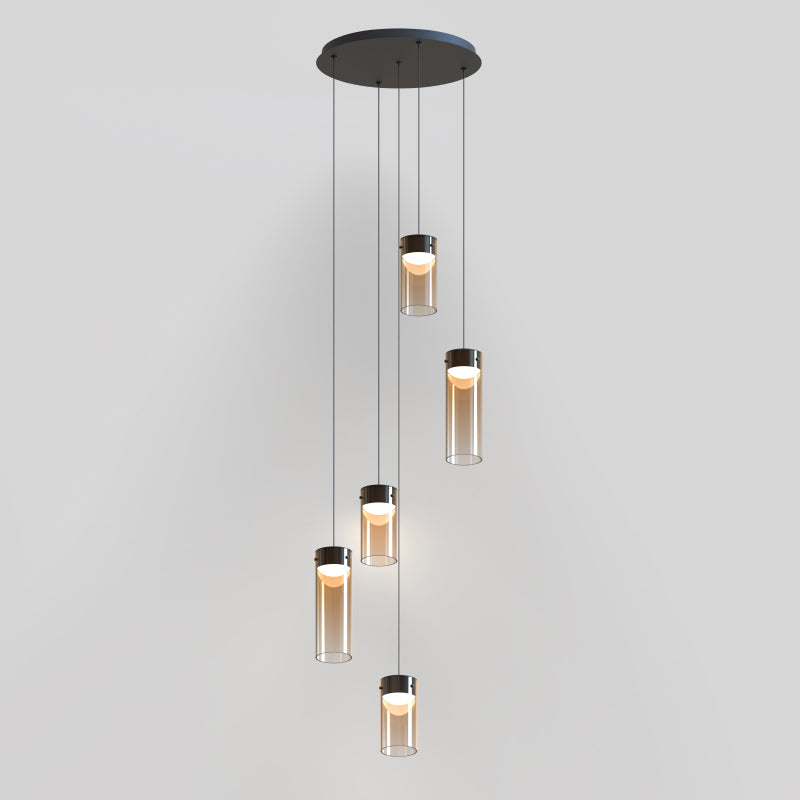 ET2 E21185 Highball 5-lt 17" LED Pendant