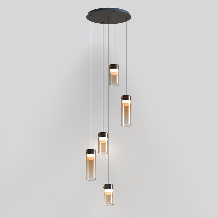ET2 E21185 Highball 5-lt 17" LED Pendant