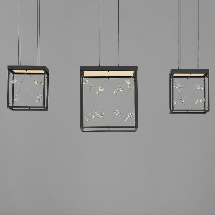 ET2 E21253 Entanglement 3-lt 42" LED Pendant, 3CCT Selectable
