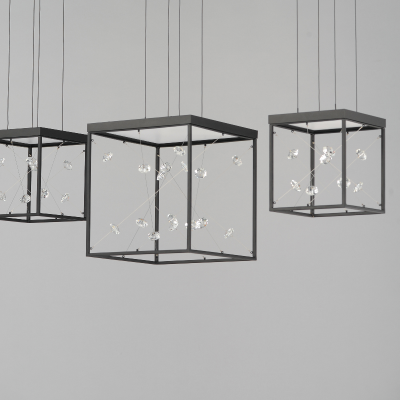 ET2 E21253 Entanglement 3-lt 42" LED Pendant, 3CCT Selectable