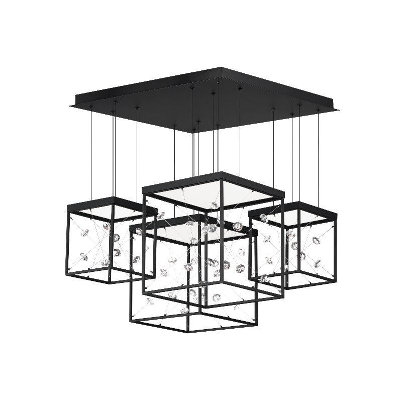 ET2 E21254 Entanglement 4-lt 28" LED Pendant, 3CCT Selectable