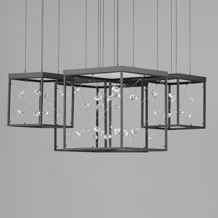 ET2 E21254 Entanglement 4-lt 28" LED Pendant, 3CCT Selectable