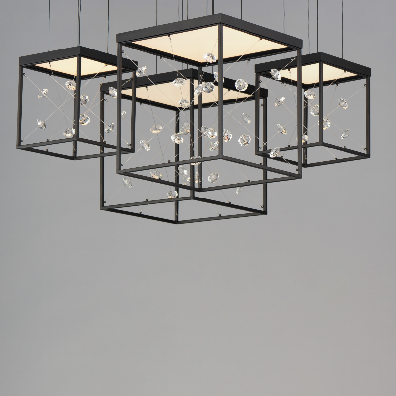 ET2 E21254 Entanglement 4-lt 28" LED Pendant, 3CCT Selectable