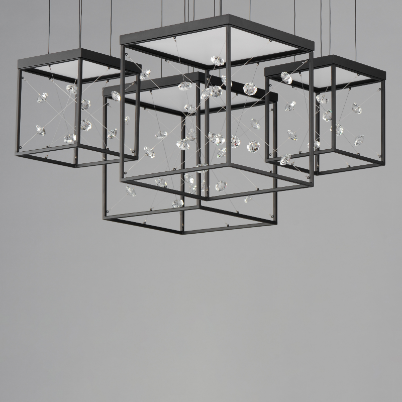 ET2 E21254 Entanglement 4-lt 28" LED Pendant, 3CCT Selectable