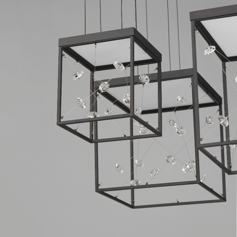ET2 E21254 Entanglement 4-lt 28" LED Pendant, 3CCT Selectable