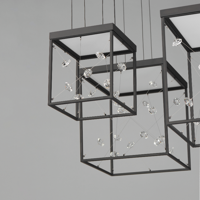 ET2 E21254 Entanglement 4-lt 28" LED Pendant, 3CCT Selectable