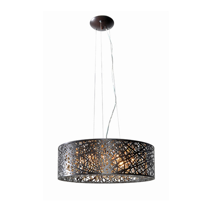 ET2 E21308-10 Inca 9-lt 24"LED Pendant - Bronze