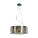 ET2 E21308-10 Inca 9-lt 24"LED Pendant - Polished Chrome