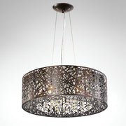 ET2 E21308-10 Inca 9-lt 24"LED Pendant - Bronze