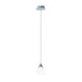 ET2 E21561 Dewdrop 1-lt 4" LED Pendant-Polished Chrome
