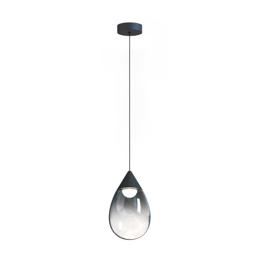 ET2 E21562 Dewdrop 10-lt 8" LED Pendant-Black
