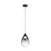 ET2 E21562 Dewdrop 10-lt 8" LED Pendant-Black