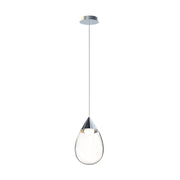 ET2 E21562 Dewdrop 10-lt 8" LED Pendant-Polished Chrome