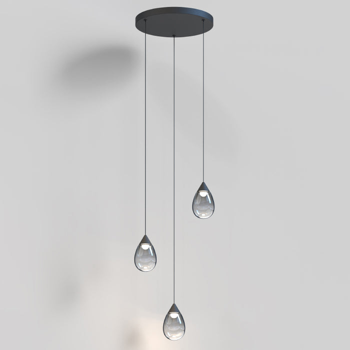 ET2 E21563 Dewdrop 3-lt 15" LED Pendant