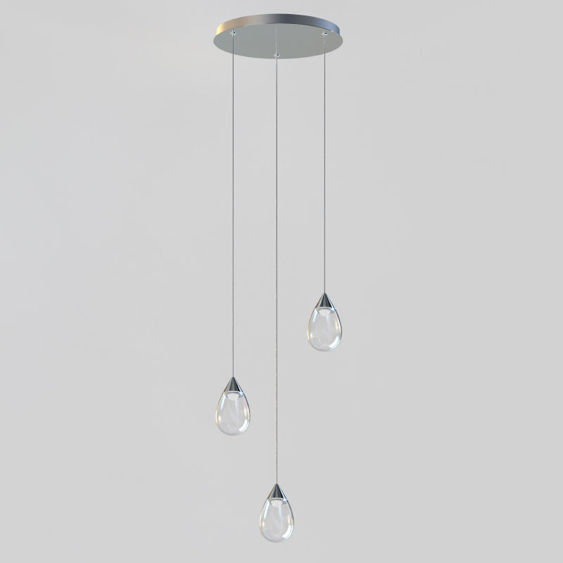 ET2 E21563 Dewdrop 3-lt 15" LED Pendant