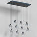 ET2 E21566 Dewdrop 10-lt 31" LED Pendant