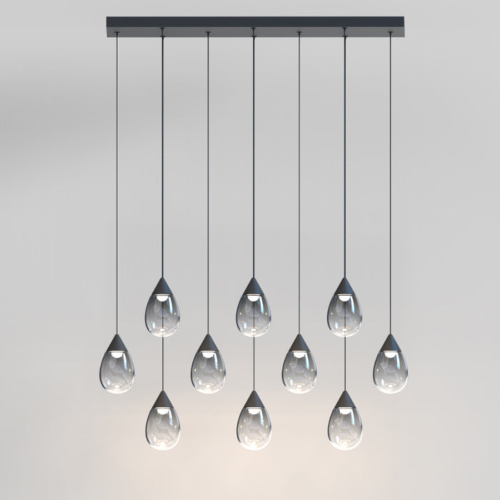 ET2 E21566 Dewdrop 10-lt 31" LED Pendant