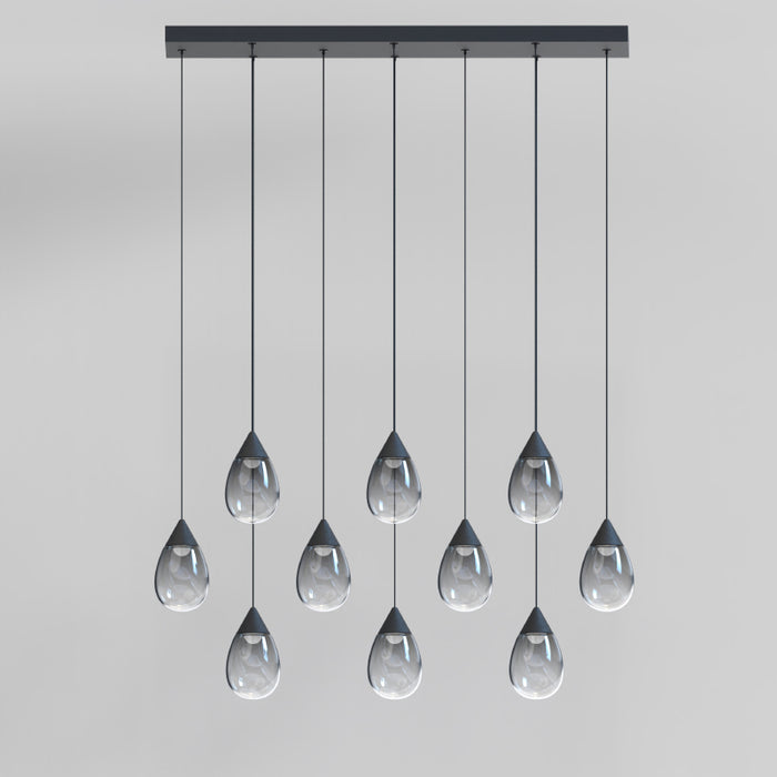 ET2 E21566 Dewdrop 10-lt 31" LED Pendant