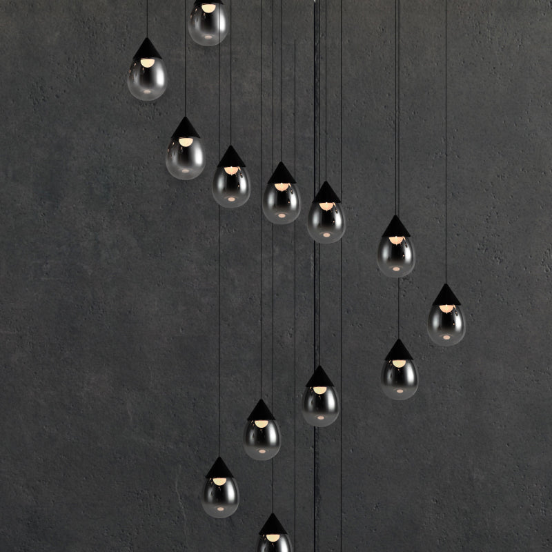 ET2 E21569 Dewdrop 10-lt 34" LED Pendant