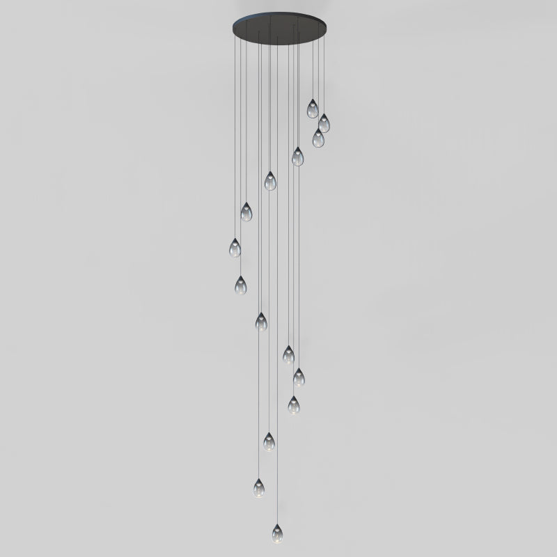 ET2 E21569 Dewdrop 10-lt 34" LED Pendant