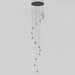 ET2 E21569 Dewdrop 10-lt 34" LED Pendant