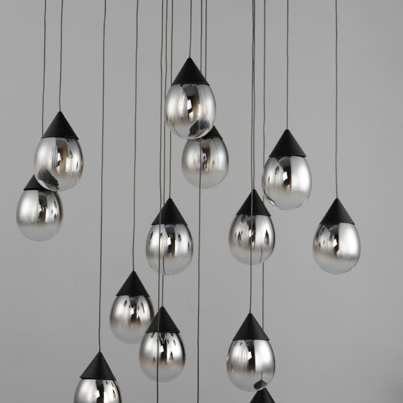 ET2 E21569 Dewdrop 10-lt 34" LED Pendant