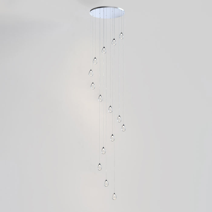 ET2 E21569 Dewdrop 10-lt 34" LED Pendant