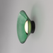 ET2 E22082 Jensen 1-lt 12" LED Semi-Flush Mount - Black/Green