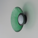 ET2 E22082 Jensen 1-lt 12" LED Semi-Flush Mount - Black/Green