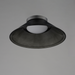 ET2 E22082 Jensen 1-lt 12" LED Semi-Flush Mount - Black/Smoke