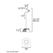 ET2 E22088 Jensen 1-lt 18" LED Pendant