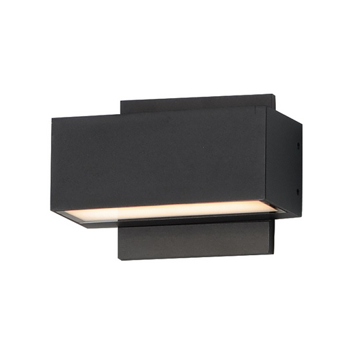 ET2 E23217 Blok 2-lt 7" LED Outdoor Wall Sconce - Black