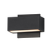 ET2 E23217 Blok 2-lt 7" LED Outdoor Wall Sconce - Black