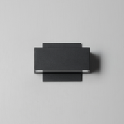 ET2 E23217 Blok 2-lt 7" LED Outdoor Wall Sconce - Black