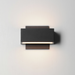 ET2 E23217 Blok 2-lt 7" LED Outdoor Wall Sconce - Black