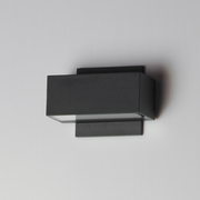 ET2 E23217 Blok 2-lt 7" LED Outdoor Wall Sconce - Black