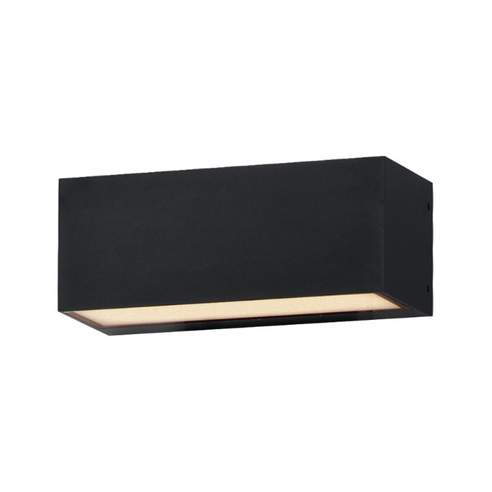 ET2 E23219 Blok 2-lt 9" LED Outdoor Wall Sconce - Black